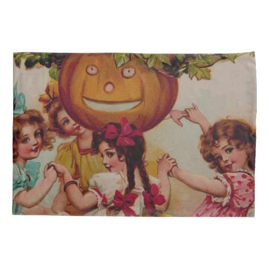 Halloween Party Pumpkin  Kussensloop (Achterkant)