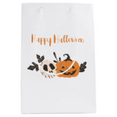 Halloween Party Pumpkin Medium Cadeauzakje (Voorkant)