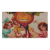 Halloween Party Pumpkin  Naambadge (Voorkant)