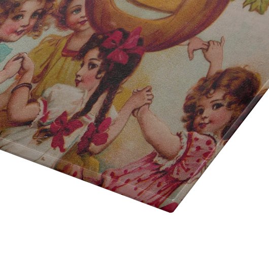 Halloween Party Pumpkin  Snijplank (Hoek)