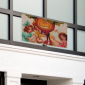 Halloween Party Pumpkin  Spandoek (Buitenkant Gebouw)