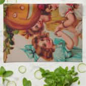 Halloween Party Pumpkin  Theedoek (Gevouwen)