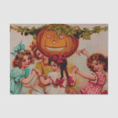 Halloween Party Pumpkin  Tissuepapier (Voorkant)