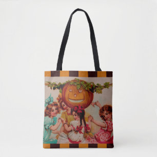 Halloween Party Pumpkin  Tote Bag