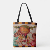 Halloween Party Pumpkin  Tote Bag (Achterkant)