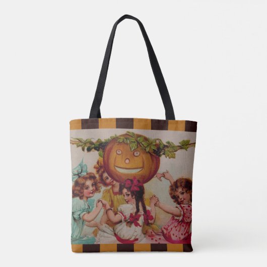 Halloween Party Pumpkin  Tote Bag (Achterkant)