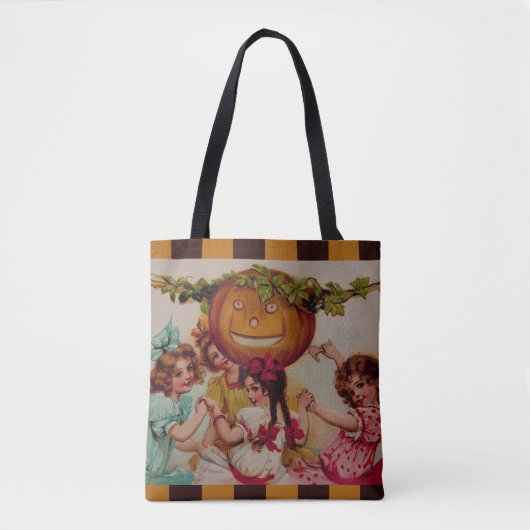 Halloween Party Pumpkin  Tote Bag (Voorkant)