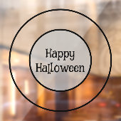 Halloween Party Raamsticker (Vel 2)