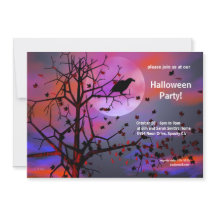 Halloween Party Raven Night