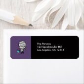 Halloween Party retour adres label (Insitu)