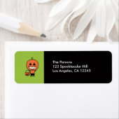 Halloween Party retour adres label (Insitu)