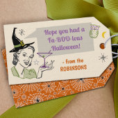 Halloween Party Retro Humor Faboolous Custom Name Cadeaulabel