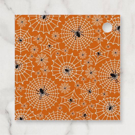 Halloween Party Retro Humor Faboolous Personalized Bedankjes Labels (Achterkant)