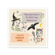 Halloween Party Retro Humor Faboolous Personalized