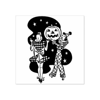  Halloween Party Rubber Stempel