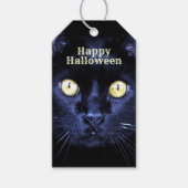 Halloween Party Scary Black Cat Horror Night Cadeaulabel (Voorkant)