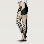 Halloween Party Scary Zombie Cage Skeleton Leggings (Links)