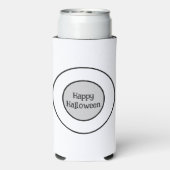 Halloween Party Seltzer Blikjeskoeler (Seltzer Achterkant)