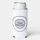 Halloween Party Seltzer Blikjeskoeler (Seltzer Voorkant)