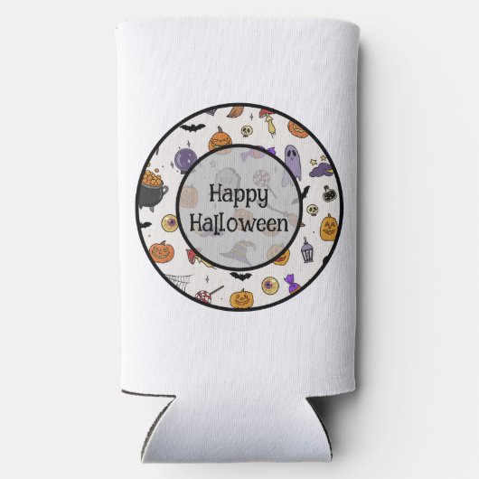 Halloween Party Seltzer Blikjeskoeler (Achterkant)