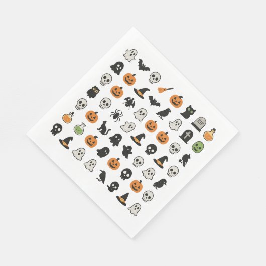 Halloween Party Servetten  (Hoek)