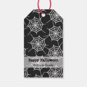 Halloween party sets cadeaulabel (Achterkant)