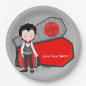 Halloween party sets papieren bordje (Voorkant)