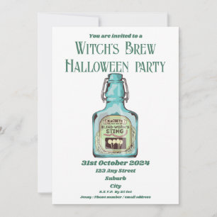 Halloween Party Shakespeare Macbeth Aankondiging