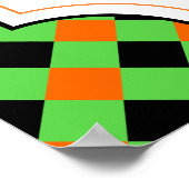 halloween party sign creëer je eigen poster (Hoek)