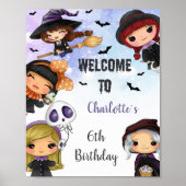 Halloween Party Signs Poster (Voorkant)