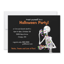 Halloween Party Skeleton