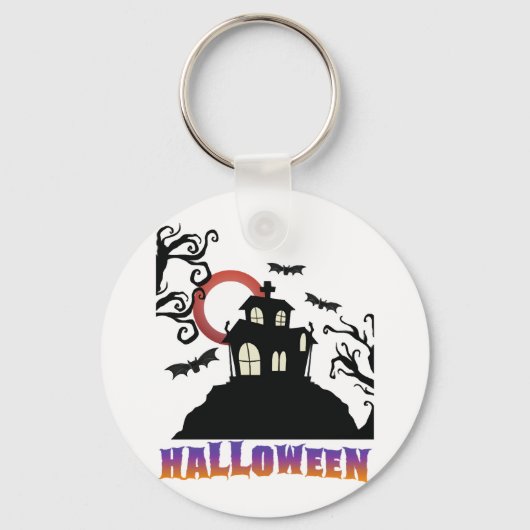 Halloween Party Sleutelhanger (Voorkant)