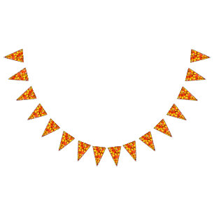 Halloween party snoepmaïs Bunting banner