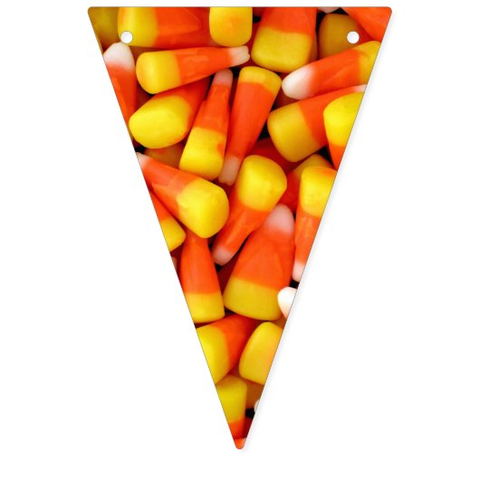 Halloween party snoepmaïs Bunting banner (Derde vlag)