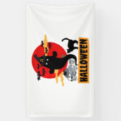 Halloween Party Spandoek (Verticaal)