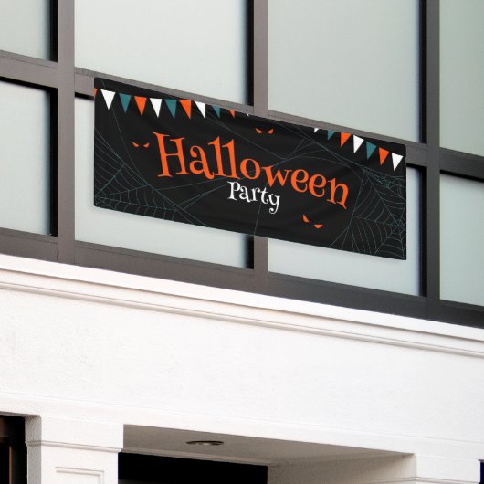 Halloween Party Spandoek (Buitenkant Gebouw)