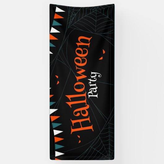 Halloween Party Spandoek (Verticaal)
