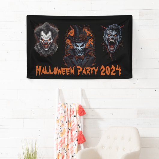 Halloween Party Spandoek (Insitu)