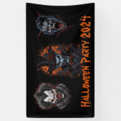 Halloween Party Spandoek (Verticaal)