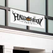 Halloween Party Spandoek (Buitenkant Gebouw)