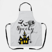 Halloween Party Spooky Haunted House Schort (Voorkant)