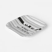 Halloween Party Spooky Mummy Custom Papieren Bordje (Gebogen)