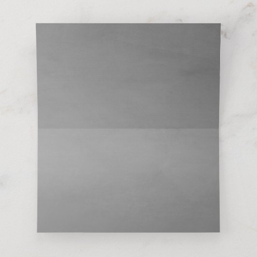 Halloween Party Spooky Skull Place Card Plaatskaartje (Binnenkant ongevouwen)