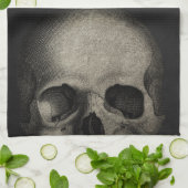 Halloween Party Spooky Skull Theedoek (Gevouwen)