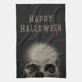 Halloween Party Spooky Skull Theedoek