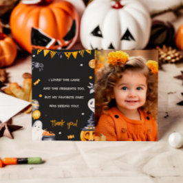 Halloween Party Spooky Verjaardag Bedankt Card Kaart