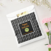 Halloween party spooky zwarte goody bag buit tas bedankzakje (Gezegeld)
