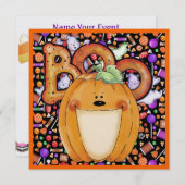 Halloween Party - SRF Kaart (Voorkant / Achterkant)