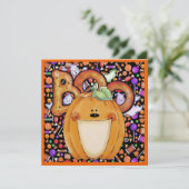 Halloween Party - SRF Kaart (Staand voorkant)