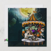 Halloween Party - SRF Kaart (Voorkant / Achterkant)